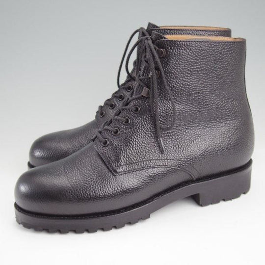 極美品★J.M.ウエストン 5D【定価￥170,500-★レースアップブーツ/742】38ラスト/グレインレザー/黒/メンズ/Weston/ウェストン★l824