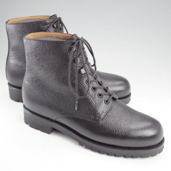 極美品★J.M.ウエストン 5D【定価￥170,500-★レースアップブーツ/742】38ラスト/グレインレザー/黒/メンズ/Weston/ウェストン★l824