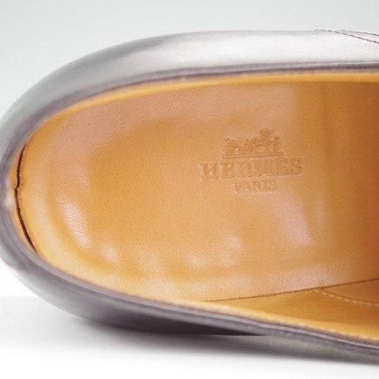 極美品★ジョンロブ SIZE 41/UK7程度【貴重★エルメス別注/HERMES/ミュージアムカーフ】H103ラスト/JARVIS/黒/JOHN LOBB★l828