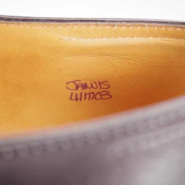 極美品★ジョンロブ SIZE 41/UK7程度【貴重★エルメス別注/HERMES/ミュージアムカーフ】H103ラスト/JARVIS/黒/JOHN LOBB★l828