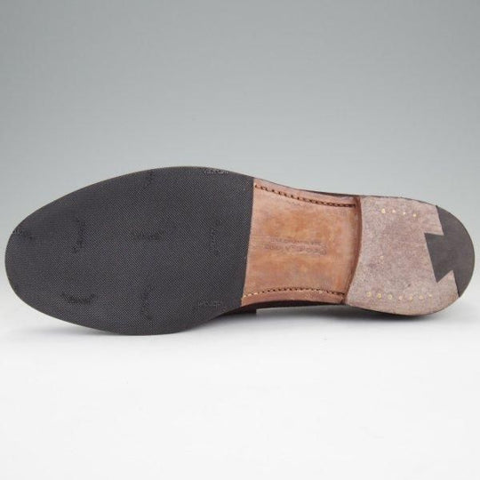 極上★クロケット&ジョーンズ 6E【同系モデル定価9万円以上★RICHMOND/314ラスト】コインローファー/スエード/濃茶/Crockett&Jones★l831