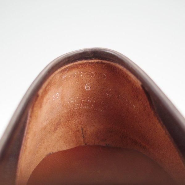 極上★クロケット&ジョーンズ 6E【同系モデル定価9万円以上★RICHMOND/314ラスト】コインローファー/スエード/濃茶/Crockett&Jones★l831