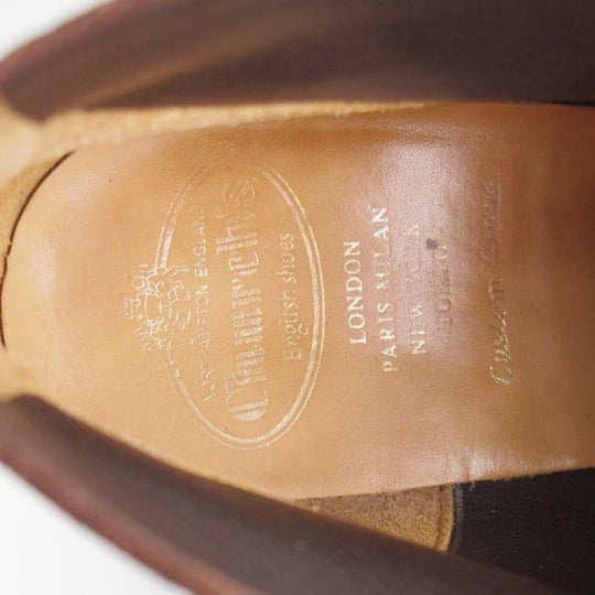 美品★チャーチ 70F/UK7【定価￥156,200-★SAHARA/81ラスト/チャッカブーツ】サハラ/スエード/濃茶/メンズ/Church's★l832