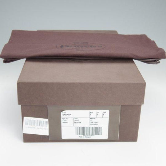 美品★チャーチ 70F/UK7【定価￥156,200-★SAHARA/81ラスト/チャッカブーツ】サハラ/スエード/濃茶/メンズ/Church's★l832