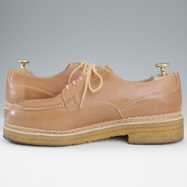 極美品★J.M.ウエストン SIZE 7【モデル定価￥165,000-★ユージーンゴルフ/Eugene Golf/924】1Gラスト/グレインレザー/薄茶/Weston★l834