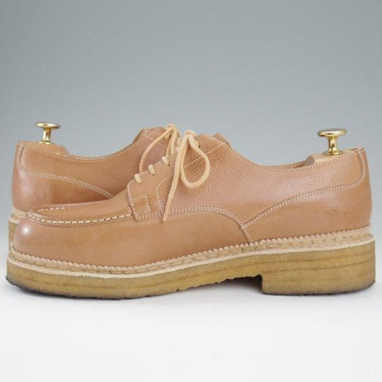 極美品★J.M.ウエストン SIZE 7【モデル定価￥165,000-★ユージーンゴルフ/Eugene Golf/924】1Gラスト/グレインレザー/薄茶/Weston★l834