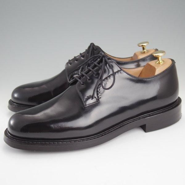 極上★チャーチ 90F/UK9【定価￥181,500-★ダイナイトソール仕様/SHANNON R】シャノン/103ラスト/プレーントゥ/黒/メンズ/Church's★l835