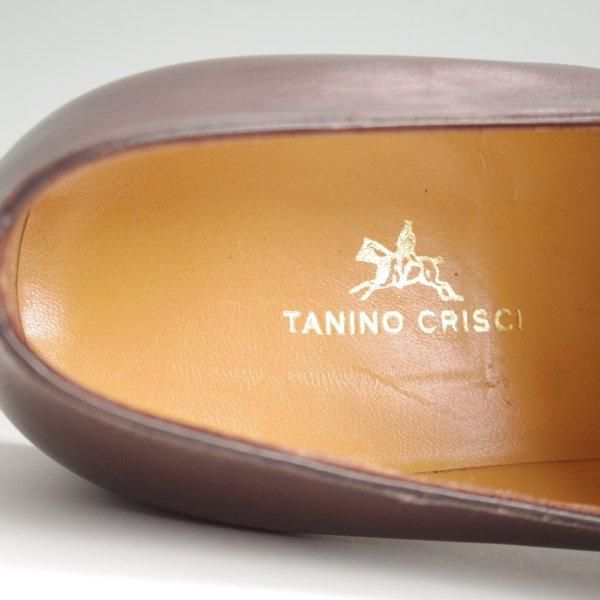 未使用★(伊)タニノクリスチー SIZE 8【デッドストック品★モンクストラップ/濃茶】カーフ/メンズ/TANINO CRISCI★l838