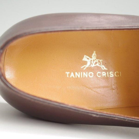 未使用★(伊)タニノクリスチー SIZE 8【デッドストック品★モンクストラップ/濃茶】カーフ/メンズ/TANINO CRISCI★l838