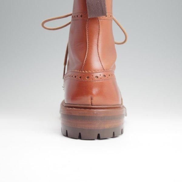 極美品★トリッカーズ SIZE 6.5【定価￥132,000-★コマンドソール仕様/MALTON/モールトン】M2508/カントリーブーツ/茶/Tricker's★l840