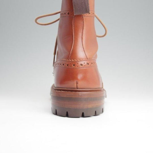極美品★トリッカーズ SIZE 6.5【定価￥132,000-★コマンドソール仕様/MALTON/モールトン】M2508/カントリーブーツ/茶/Tricker's★l840