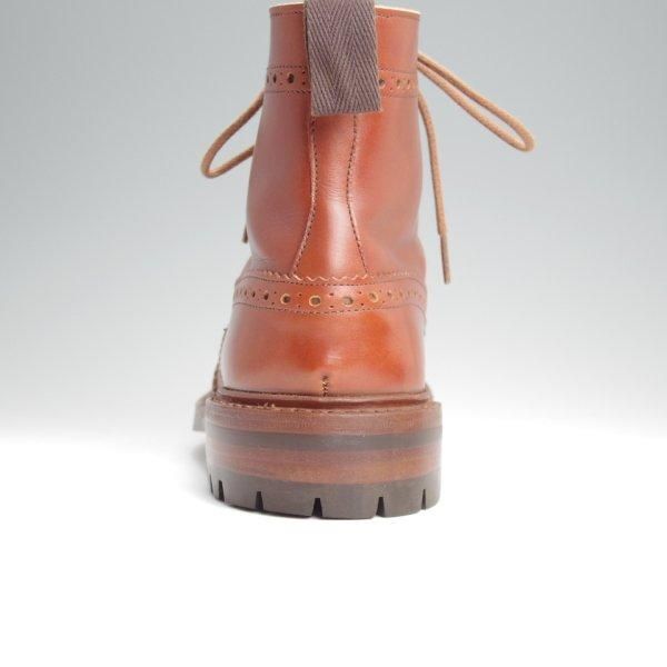 極美品★トリッカーズ SIZE 6.5【定価￥132,000-★コマンドソール仕様/MALTON/モールトン】M2508/カントリーブーツ/茶/Tricker's★l840