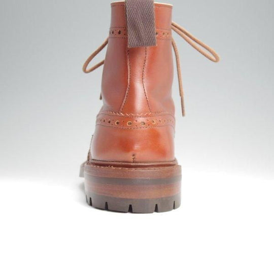 極美品★トリッカーズ SIZE 6.5【定価￥132,000-★コマンドソール仕様/MALTON/モールトン】M2508/カントリーブーツ/茶/Tricker's★l840