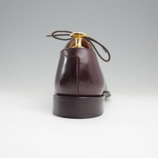 極美品★(英)チーニー(レディース) 4.5D【定価￥69,300-★LORA D/コーチングカーフ仕様】251ラスト/プレーントゥ/赤茶/CHEANEY★l845