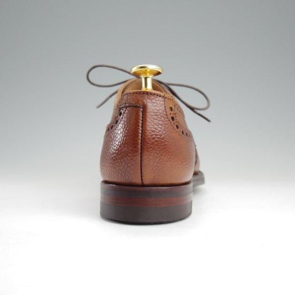 極美品★クロケット&ジョーンズ(レディース) 5C【定価￥94,600-★ダイナイトソール仕様/Hattie】フルブローグ/618ラスト/茶★l847