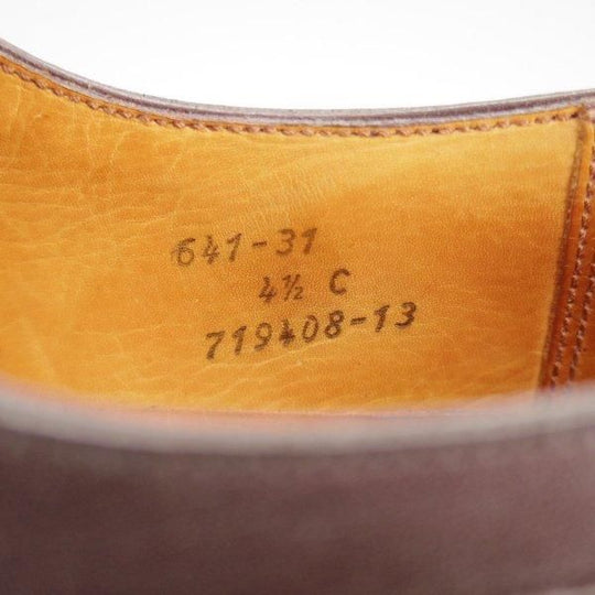 極上★J.M.ウエストン 4.5C【現行定価￥168,300-★ノヴォカーフ仕様/ゴルフ/GOLF/旧ロゴ】641/31ラスト/Uチップ/Weston/ウェストン★l852