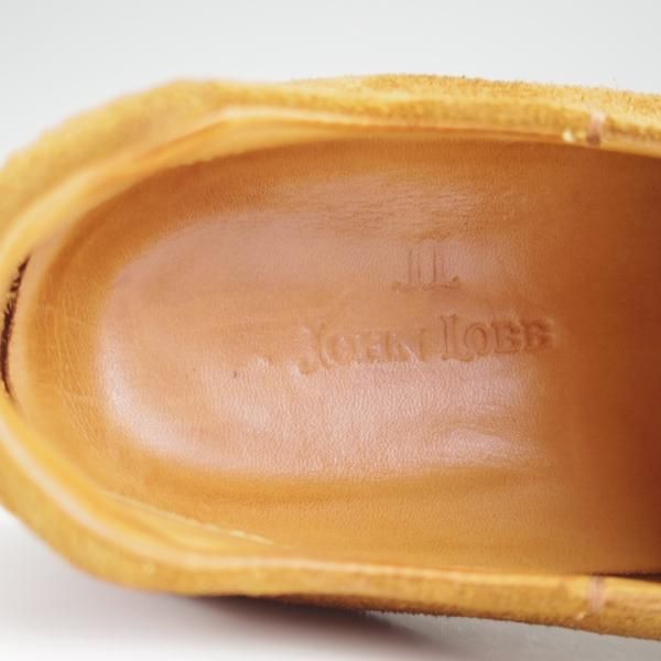 ★ジョンロブ SIZE 5【貴重★レザースニーカー/SPRINT】スエード/茶/メンズ/JOHN LOBB★l854