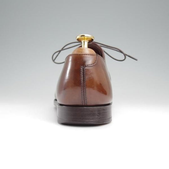 ★クロケット&ジョーンズ 5.5E【定価￥132,000-★AUDLEY/オードリー】ハンドグレードライン/337ラスト/カーフ/濃茶/Crockett&Jones★l855