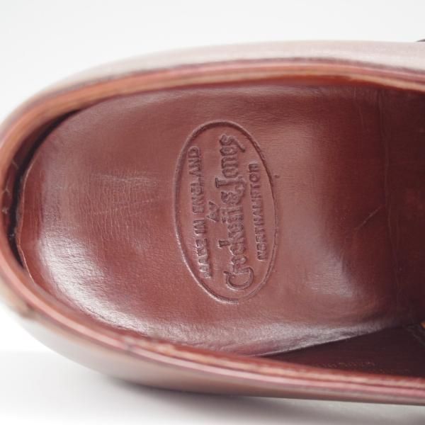 ★クロケット&ジョーンズ 5.5E【定価￥132,000-★AUDLEY/オードリー】ハンドグレードライン/337ラスト/カーフ/濃茶/Crockett&Jones★l855