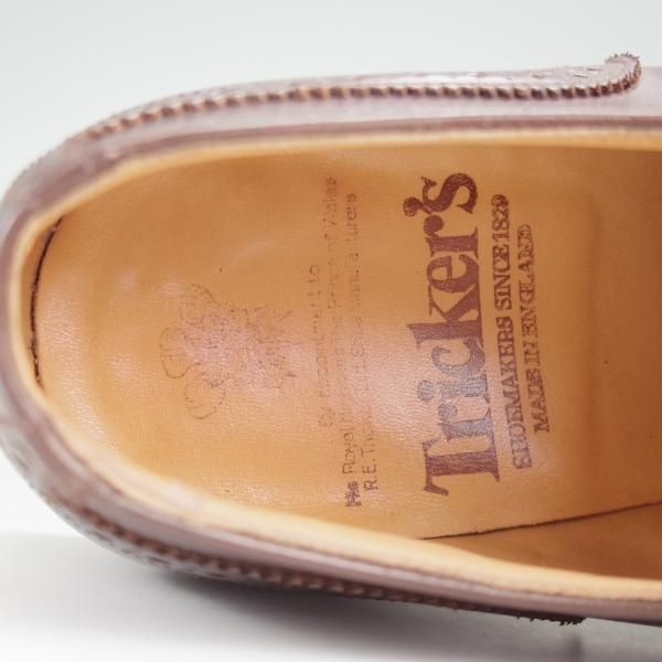 極上★トリッカーズ SIZE 6.5【定価￥104,500-★BELGRAVE/ベルグレイブ】クォーターブローグ/6143/カーフ/濃茶/メンズ/Tricker's★l858