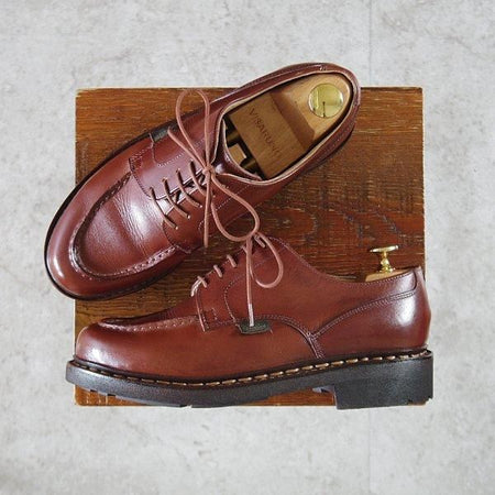 極上★パラブーツ SIZE 5【定価￥96,800-★シャンボード/CHAMBORD】MARRON/マロン/リスレザー/TEXソール/Uチップ/茶/Paraboot★l862