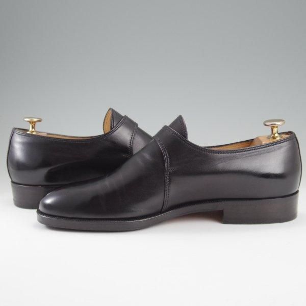 極上★(伊)タニノクリスチー SIZE 7【定価15万円以上★モンクストラップ/黒】カーフ/メンズ/TANINO CRISCI★l891