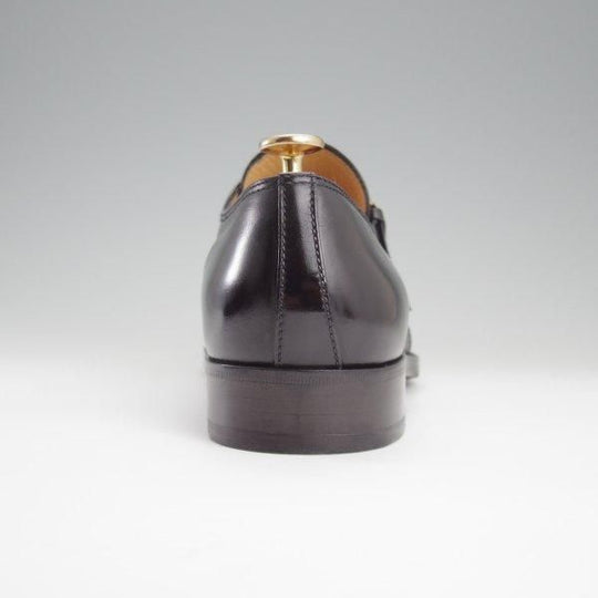 極上★(伊)タニノクリスチー SIZE 7【定価15万円以上★モンクストラップ/黒】カーフ/メンズ/TANINO CRISCI★l891