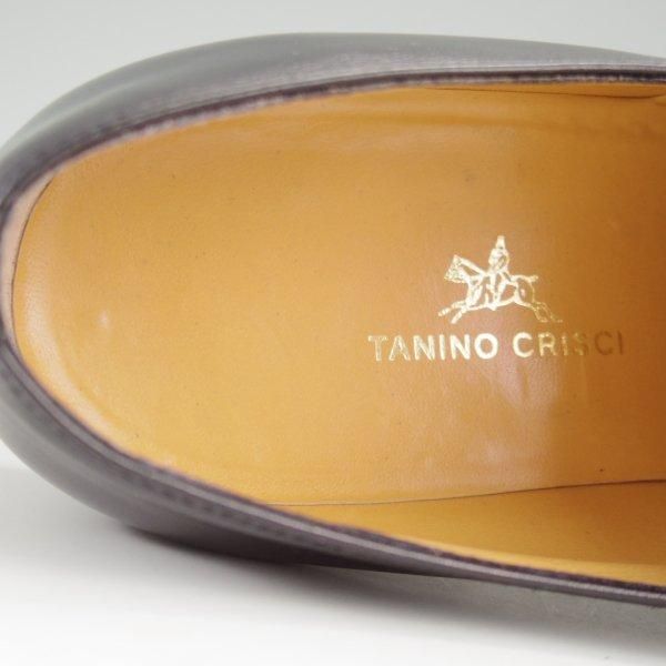 極上★(伊)タニノクリスチー SIZE 7【定価15万円以上★モンクストラップ/黒】カーフ/メンズ/TANINO CRISCI★l891