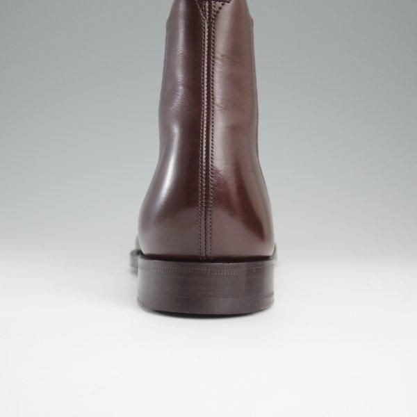 極美品★チャーチ 70F/UK7【貴重★002ラスト/サイドゴアブーツ】Runcorn/4都市ロゴ/カーフ/濃茶/メンズ/Church's★l892