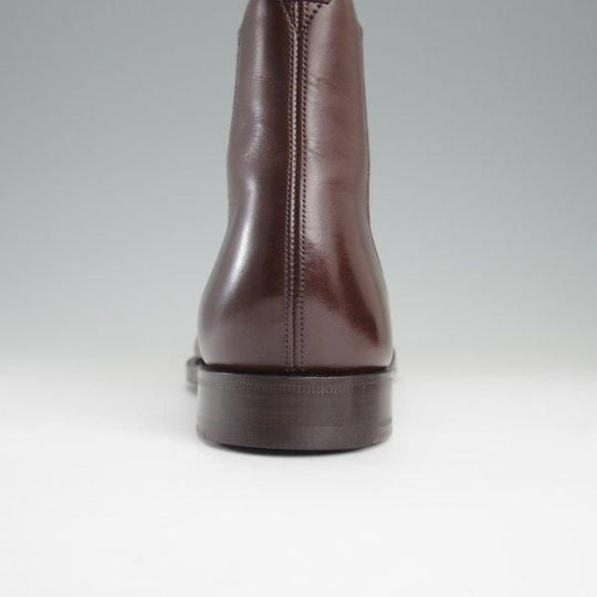 極美品★チャーチ 70F/UK7【貴重★002ラスト/サイドゴアブーツ】Runcorn/4都市ロゴ/カーフ/濃茶/メンズ/Church's★l892