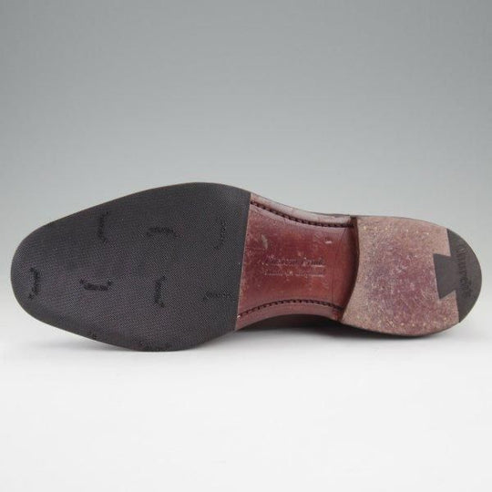 極美品★チャーチ 70F/UK7【貴重★002ラスト/サイドゴアブーツ】Runcorn/4都市ロゴ/カーフ/濃茶/メンズ/Church's★l892