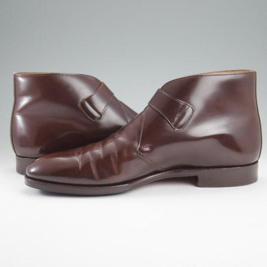 ★クロケット&ジョーンズ UK8.5/US9D【貴重★ブルックスブラザーズ別注/Peal&co】モンクストラップ/ブーツ/濃茶/Crockett&Jones★l895