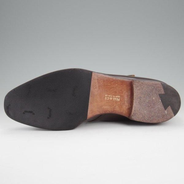 ★クロケット&ジョーンズ UK8.5/US9D【貴重★ブルックスブラザーズ別注/Peal&co】モンクストラップ/ブーツ/濃茶/Crockett&Jones★l895