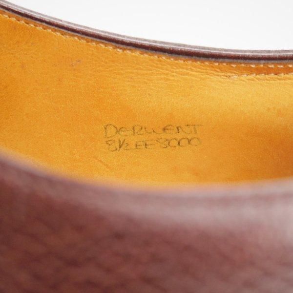 ★ジョンロブ 8.5EE【貴重★(水牛)バッファローレザー/DERWENT/8000ラスト】ダブルモンク/濃茶/JOHN LOBB★l896