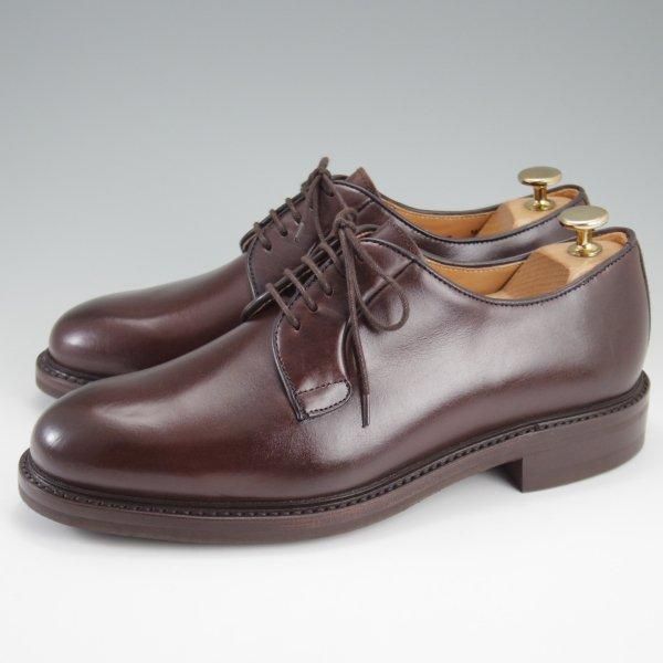 未使用★(スペイン製)Berwick/バーウィック SIZE 7【ダイナイトソール★ホーウィン社/クロムエクセルレザー】3680/プレーントゥ/濃茶★l903