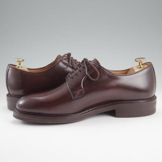 未使用★(スペイン製)Berwick/バーウィック SIZE 7【ダイナイトソール★ホーウィン社/クロムエクセルレザー】3680/プレーントゥ/濃茶★l903