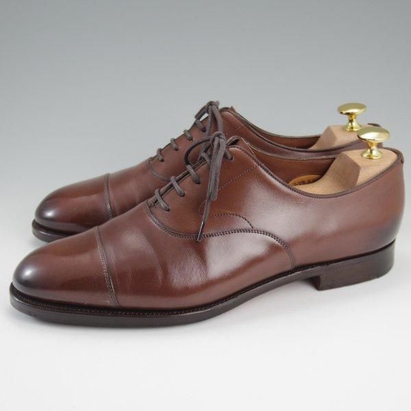 極上★エドワードグリーン 7E【定価￥217,800-★チェルシー/CHELSEA/202ラスト】ストレートチップ/濃茶/メンズ/EDWARD GREEN★l904
