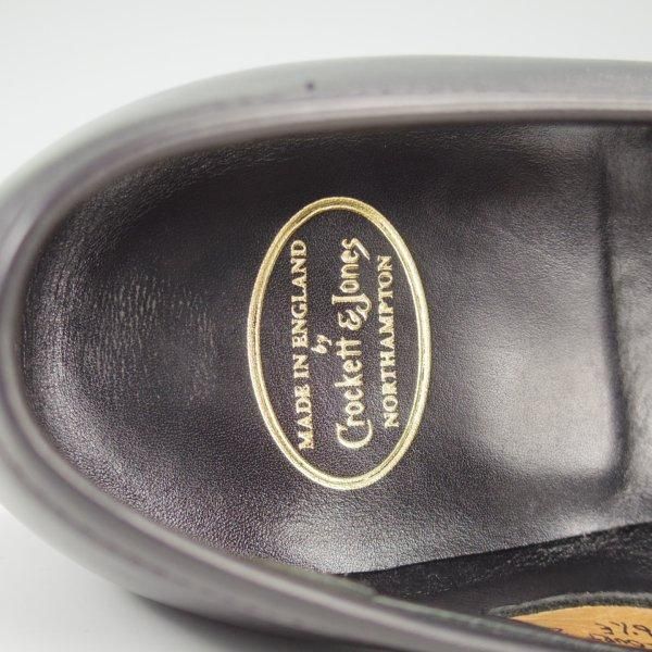 極上★クロケット&ジョーンズ 6.5E【定価￥124,300-★福島ティアモ雄介氏監修モデル/HARCOURT 2】ローファー/黒/Crockett&Jones★l906
