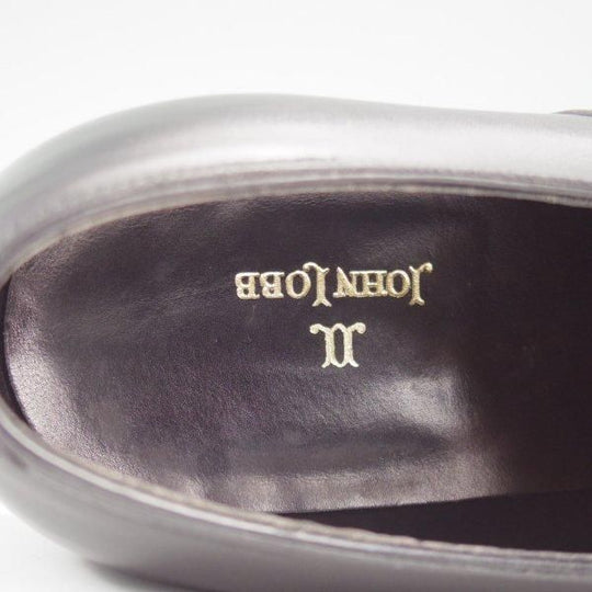 極美品★ジョンロブ 6E【現行定価30万円程度★プレステージライン/GARNIER/ガルニエ】8695ラスト/プレーントゥ/黒/JOHN LOBB★l907