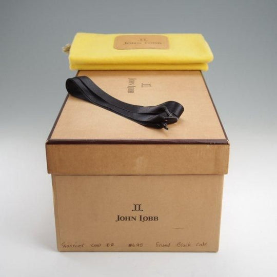 極美品★ジョンロブ 6E【現行定価30万円程度★プレステージライン/GARNIER/ガルニエ】8695ラスト/プレーントゥ/黒/JOHN LOBB★l907