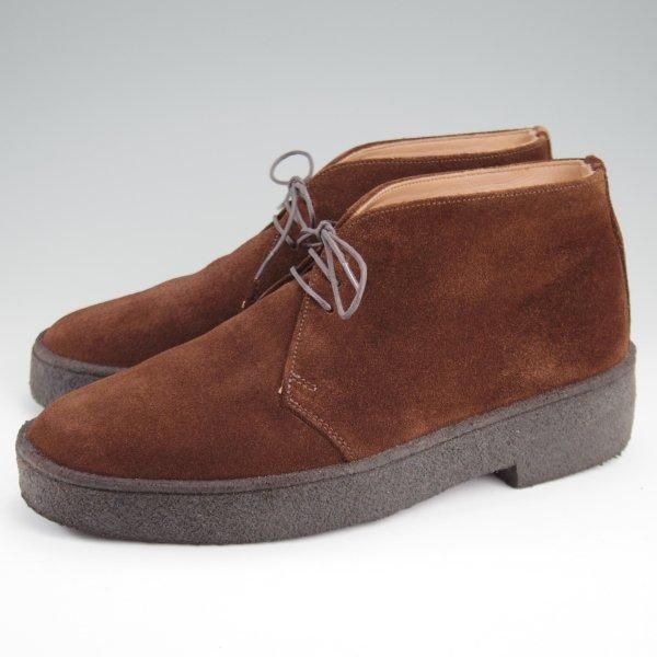 美品★トリッカーズ SIZE 6【★チャッカブーツ/5265/マッドガード】スエード/濃茶/メンズ/Tricker's★l909