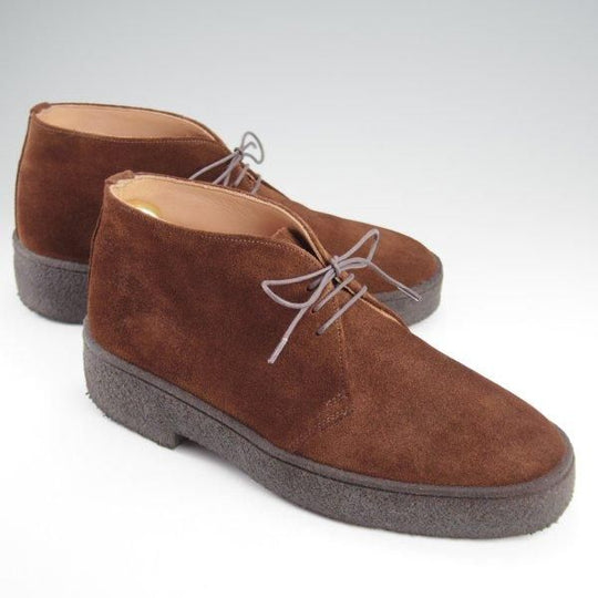 美品★トリッカーズ SIZE 6【★チャッカブーツ/5265/マッドガード】スエード/濃茶/メンズ/Tricker's★l909