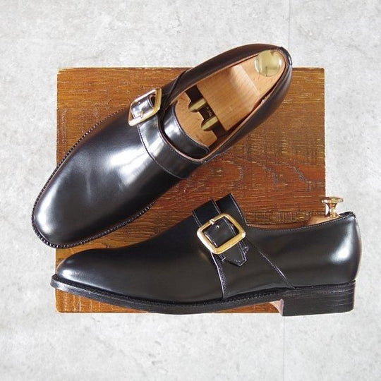 ほぼ未使用★チャーチ 75F/UK7.5【現行定価￥181,500-★旧チャーチ/73ラスト/ブックバインダーカーフ】Westbury/3都市/黒/Church's★l910