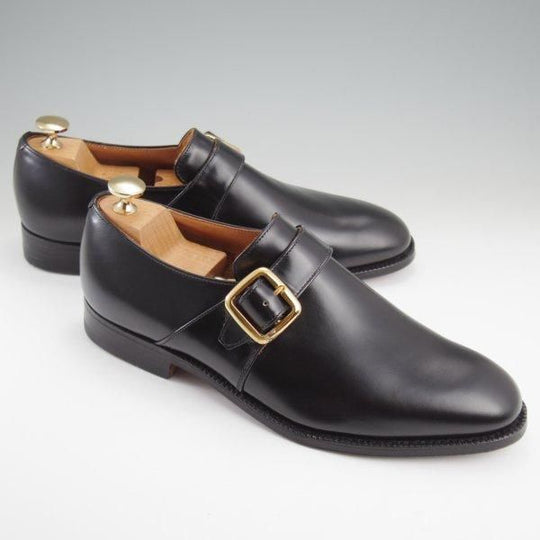 ほぼ未使用★チャーチ 75F/UK7.5【現行定価￥181,500-★旧チャーチ/73ラスト/ブックバインダーカーフ】Westbury/3都市/黒/Church's★l910