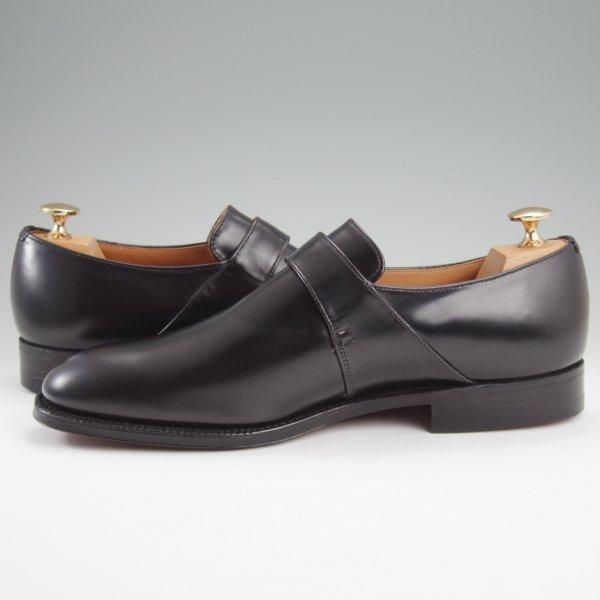 ほぼ未使用★チャーチ 75F/UK7.5【現行定価￥181,500-★旧チャーチ/73ラスト/ブックバインダーカーフ】Westbury/3都市/黒/Church's★l910