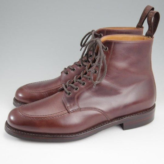 美品★(英)チーニー 8F【ダイナイトソール仕様★LAUDALE R/オイルドレザー】12508ラスト/レースアップブーツ/濃茶/メンズ/CHEANEY★l911