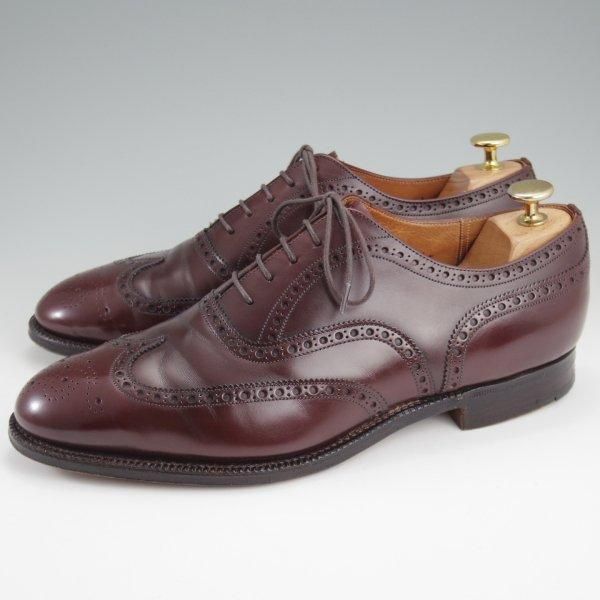 ★チャーチ 80F/UK8【旧チャーチ★3都市ロゴ/84ラスト/アパルーサカーフ】フルブローグ/濃茶/メンズ/Church's★l912