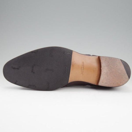 美品★(台東区)ジョーワークス SIZE 7.5【注文価格￥114,400〜★(米)ホーウィン社のハッチグレイン/純正ツリー付】赤茶/JOE WORKS★l917