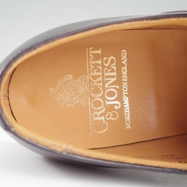 未使用★クロケット&ジョーンズ 7.5E【★WEMBLEY/ウェンブリー/360ラスト】プレーントゥ/カーフ/黒/メンズ/Crockett&Jones★l922
