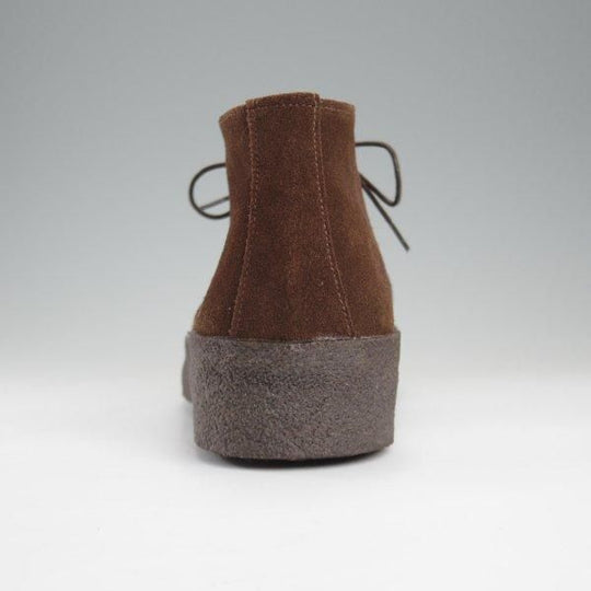 未使用★(英)SANDERS/サンダース SIZE 6.5【定価￥52,800-★チャッカブーツ/マッドガード】6480/スエード/濃茶/メンズ★l923